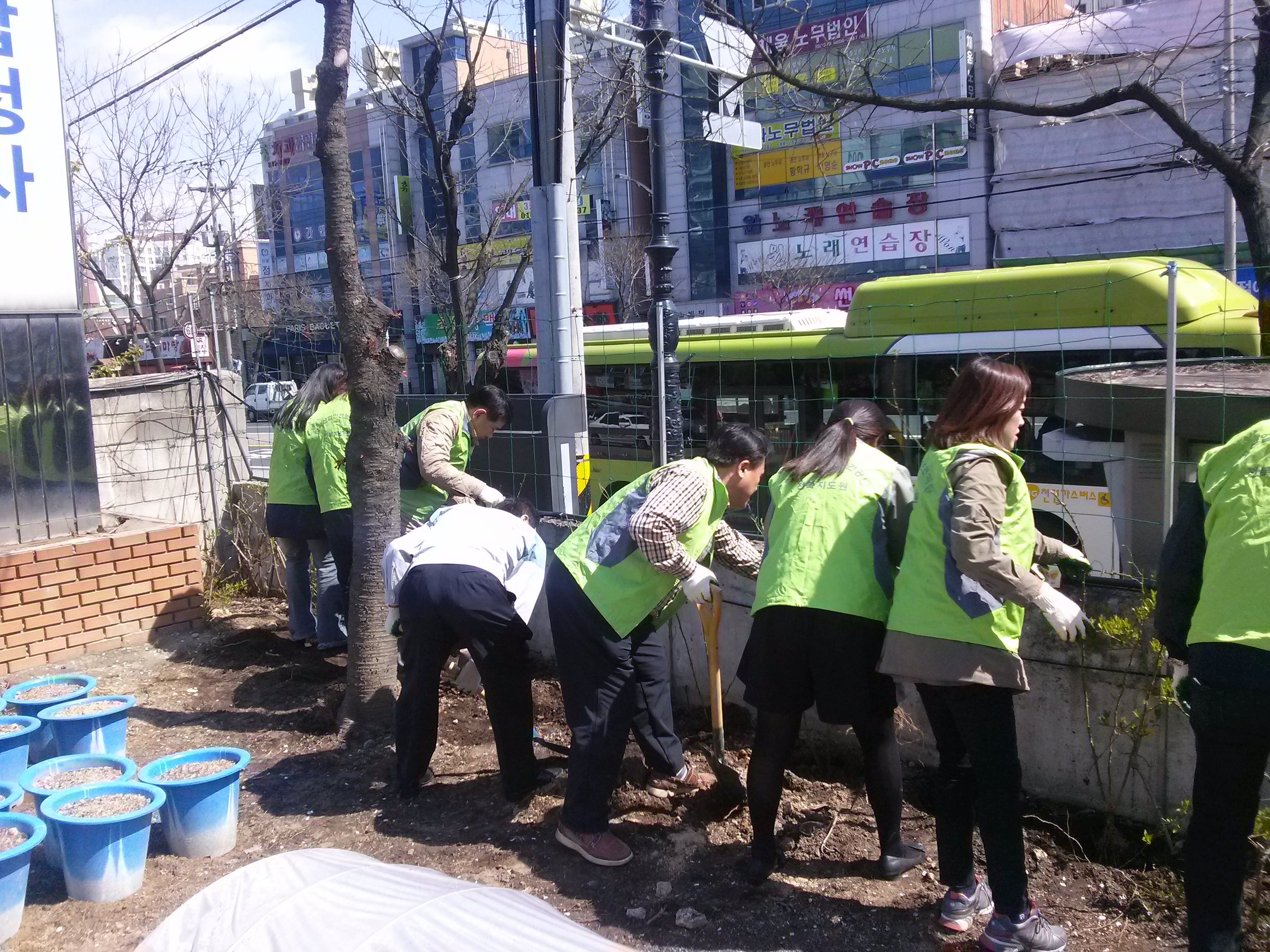 [전북] 식목일 나무심기...